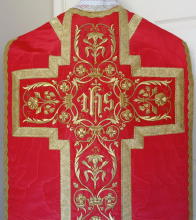 Red Roman Vestment 7331